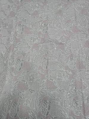 Wine style ceremonial saree with beeds work blouse 5