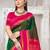 green color art silk blended woven designer ethnic partywear saree