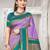 lavender color art silk blended woven designer ethnic partywear saree
