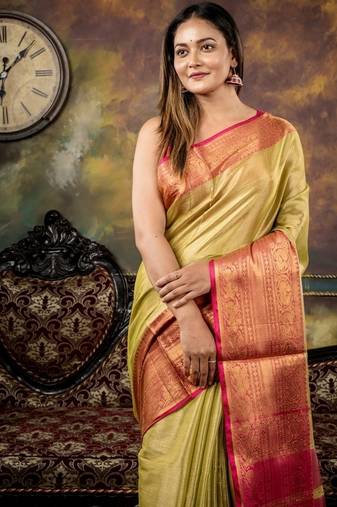 green hand woven linen bengal handloom all seasons sarees