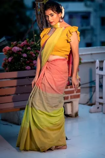 multicolor woven cotton zari work all seasons sarees