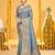 grey color beautiful assam silk blend blend fabric saree woven designer saree