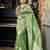 green woven tissue zari work all seasons sarees