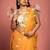 saffron woven organza sequins work all seasons sarees