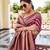 maroon color beautiful woven designer partywear ethnic saree