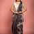 grey woven organza sequins work all seasons sarees
