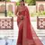 red color beautiful woven designer partywear ethnic saree