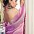 purple color georgette fabric heavy wevon designer work  graceful saree
