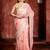 pink woven organza zari work all seasons sarees