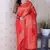 pink color soft silk blend  woven jari designer ethnic partywear saree