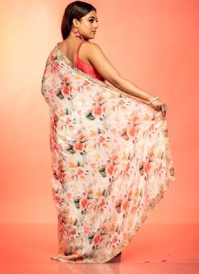 white woven faux silk blend blend zari work all seasons sarees 3