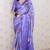 lavender color beautiful partywear ethnic saree