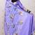 lavender color beautiful partywear ethnic saree