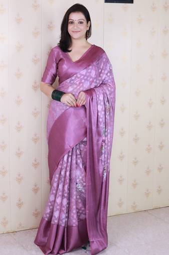 wine color beautiful partywear ethnic saree