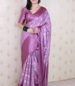 wine color beautiful partywear ethnic saree