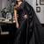 black woven satin stone work all seasons sarees