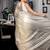 grey woven tissue mirror work all seasons sarees