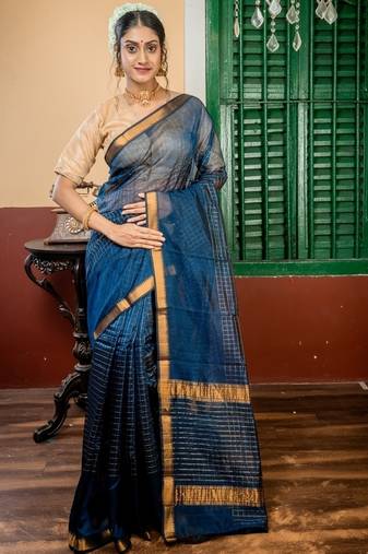 multicolor hand woven cotton zari work all seasons sarees