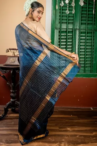 multicolor hand woven cotton zari work all seasons sarees