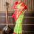 green hand woven silk blend zari work all seasons sarees