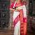 off white hand woven silk blend zari work all seasons sarees