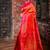 red hand woven silk blend zari work all seasons sarees