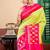 green hand woven silk blend zari work all seasons sarees