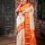 ivory hand woven silk blend zari work all seasons sarees