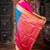 blue hand woven silk blend zari work all seasons sarees