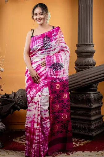 multicolor hand woven tussar bengal handloom all seasons sarees