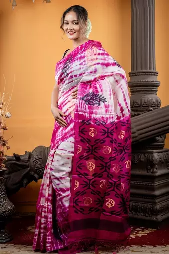 multicolor hand woven tussar bengal handloom all seasons sarees