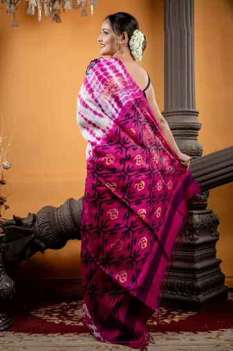 multicolor hand woven tussar bengal handloom all seasons sarees