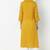 Yellow plain rayon kurta palazzo