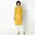 Yellow embroidered rayon kurta palazzo