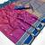 onion tussar silk blend handloom weaving saree – ready to dispatch