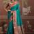 sea green tussar silk blend handloom weaving saree – ready to dispatch