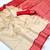 off white handloom weaving paper silk blend saree with paper silk blend blouse     casual & festive wear