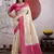 off white handloom weaving paper silk blend saree with paper silk blend blouse     casual & festive wear