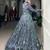 teal Tasar Silk Printed Lehenga Choli with jacket