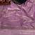 Lavender Color Jarkhan Diamond Work Space Silk Blend Saree