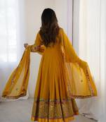 Heavy Look Designer Gown Suit Set Designer Anarkali Suit Set Festival Wear Dress