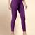 BerryPurple Microfiber elastane stretch soft cropped leggings with ultrasoft waistband