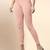 Blush Microfiber elastane stretch soft cropped leggings with ultrasoft waistband