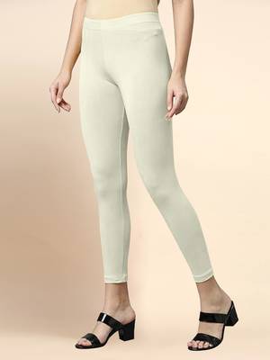 Butter Microfiber elastane stretch soft cropped leggings with ultrasoft waistband 2