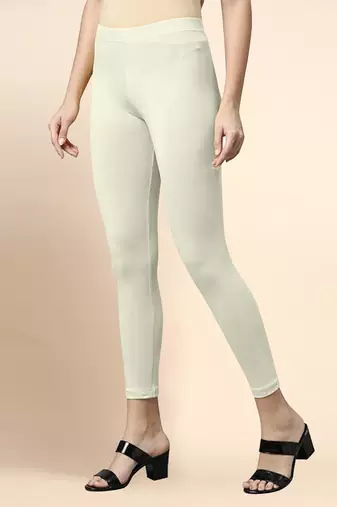 Butter Microfiber elastane stretch soft cropped leggings with ultrasoft waistband