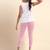 CottonCandy Microfiber elastane stretch soft cropped leggings with ultrasoft waistband