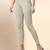 DarkBeige Microfiber elastane stretch soft cropped leggings with ultrasoft waistband