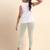 DarkBeige Microfiber elastane stretch soft cropped leggings with ultrasoft waistband