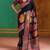 black modal cotton pashmina weaving saree – ready to dispatch