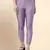 PalePurple Microfiber elastane stretch soft cropped leggings with ultrasoft waistband